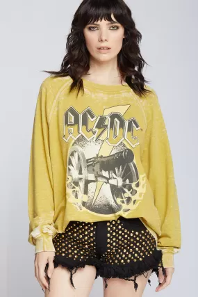 AC/DC Rock Cannon Sweatshirt by Recycled Karma Brands