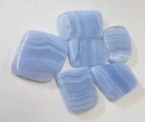 Agate/Blue Lace Slices - Polished