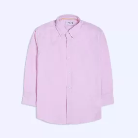 Baby Pink Cotton Shirt