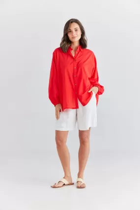 Cliffside Shirt (Scarlet)