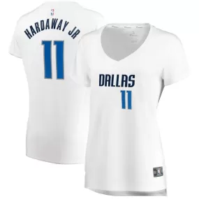 Dallas Mavericks Tim Hardaway Jr. Fanatics Branded Replica Fast Break Player Association Jersey Womens - White | Ireland G3471S9