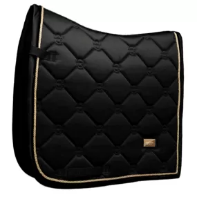 EQUESTRIAN STOCKHOLM BLACK GOLD DRESSAGE PAD