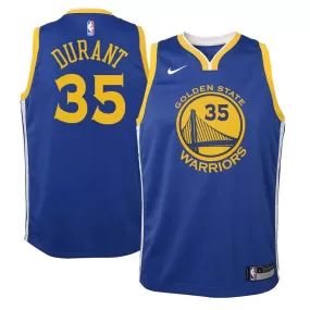 Golden State Warriors Kevin Durant Nike Swingman Icon Jersey Kids - Blue | Ireland A4809T6