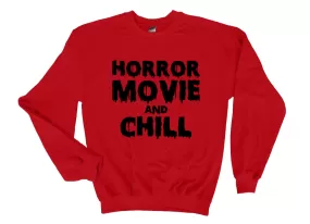 Horror Movie And Chill Halloween Sweatshirt