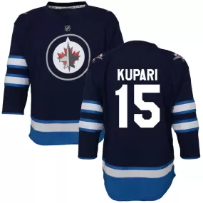 Rasmus Kupari Winnipeg Jets Toddler Home Replica Jersey - Navy