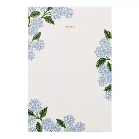 RIFLE PAPER CO. | Hydrangea Large Memo Notepad