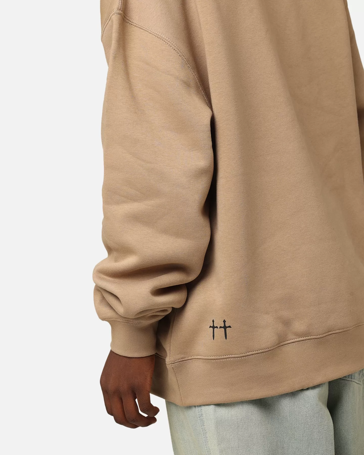 Saint Morta Zeus Heavy Crewneck Sand